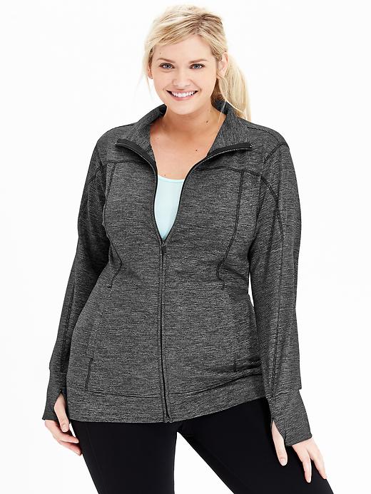 View large product image 1 of 2. Women's Plus  Go-Dry Tunic Jackets