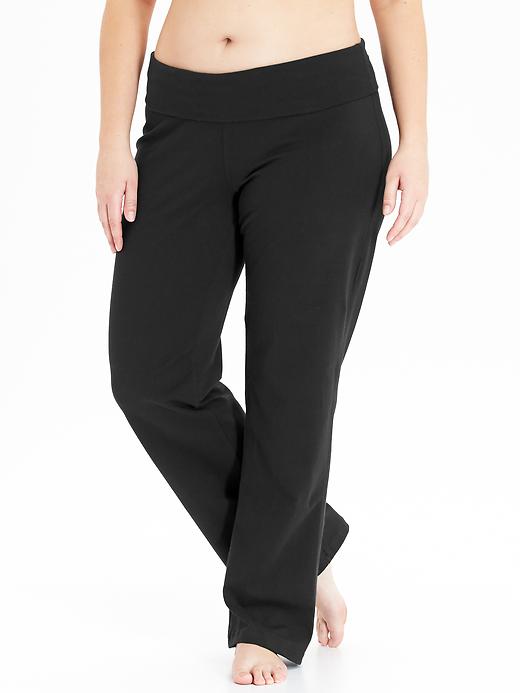 View large product image 1 of 2. Plus-Size Yoga Pants