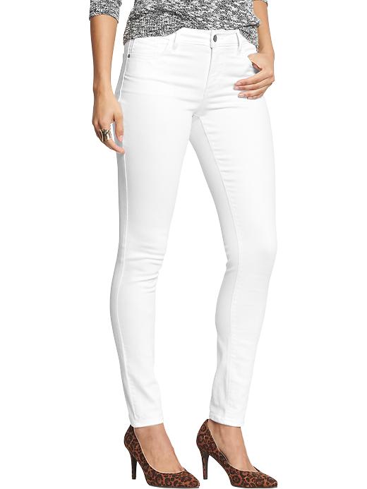 View large product image 1 of 2. Mid-Rise Rockstar Skinny Jeans