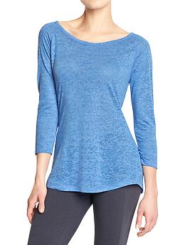 Women's Old Navy Active Burnout Tees | Old Navy