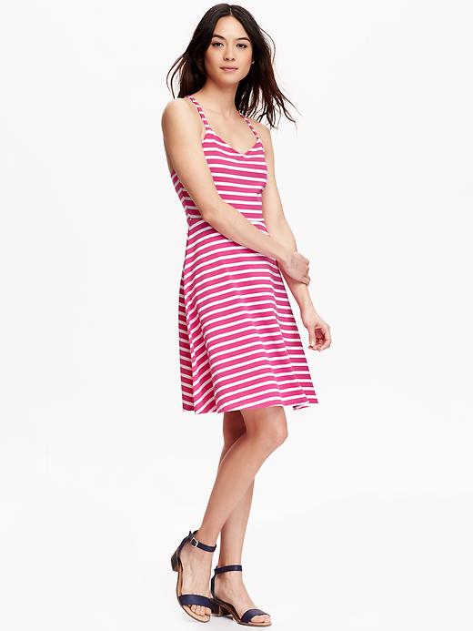 Old Navy Womens Striped Fit & Flare Sundresses | Shop Your Way: Online ...