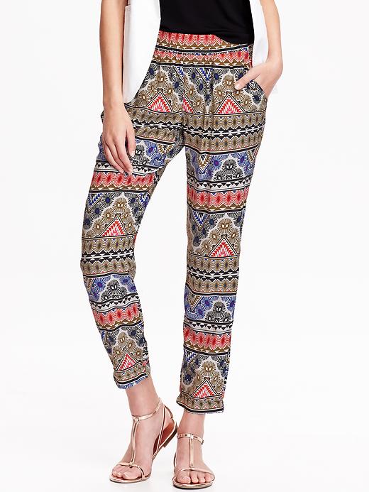 Women's Printed Soft Pants | Old Navy