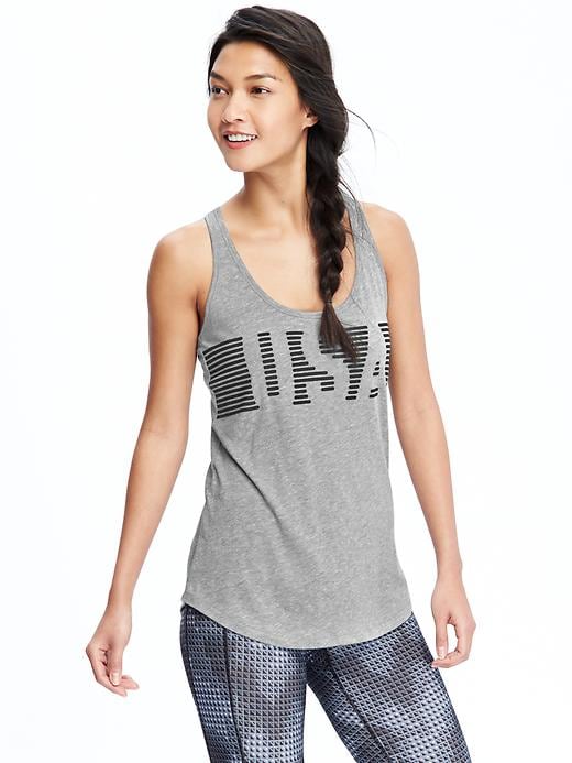 Go-Dry Graphic Tank for Women | Old Navy