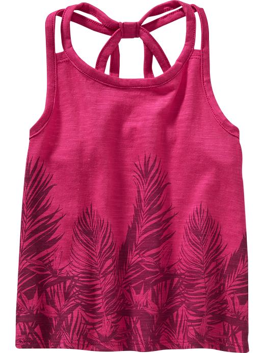 View large product image 1 of 1. Palm-Print Tanks for Baby