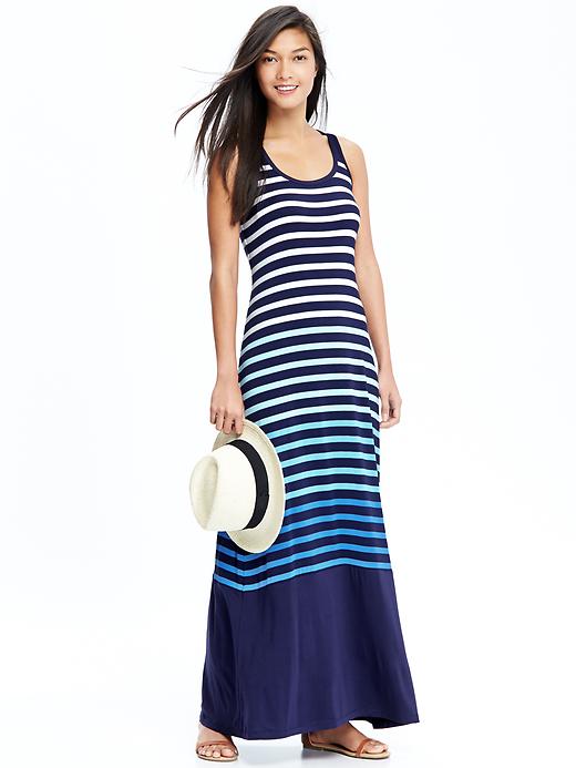 View large product image 1 of 1. Women's Jersey Tank Maxi Dresses