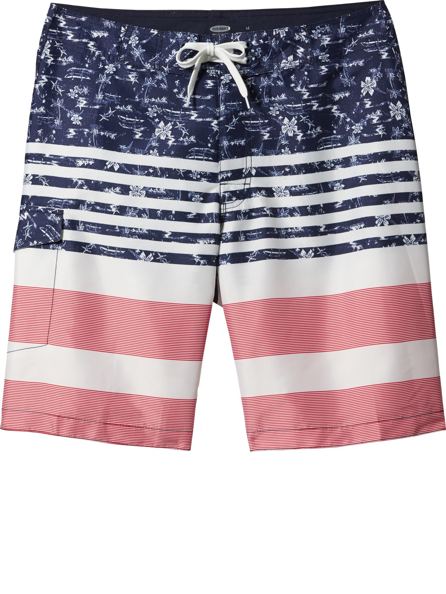 Men's Patterned Board Shorts (10