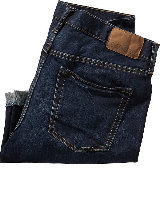View large product image 2 of 2. Men's Cuffed Denim Shorts (7 1/2")