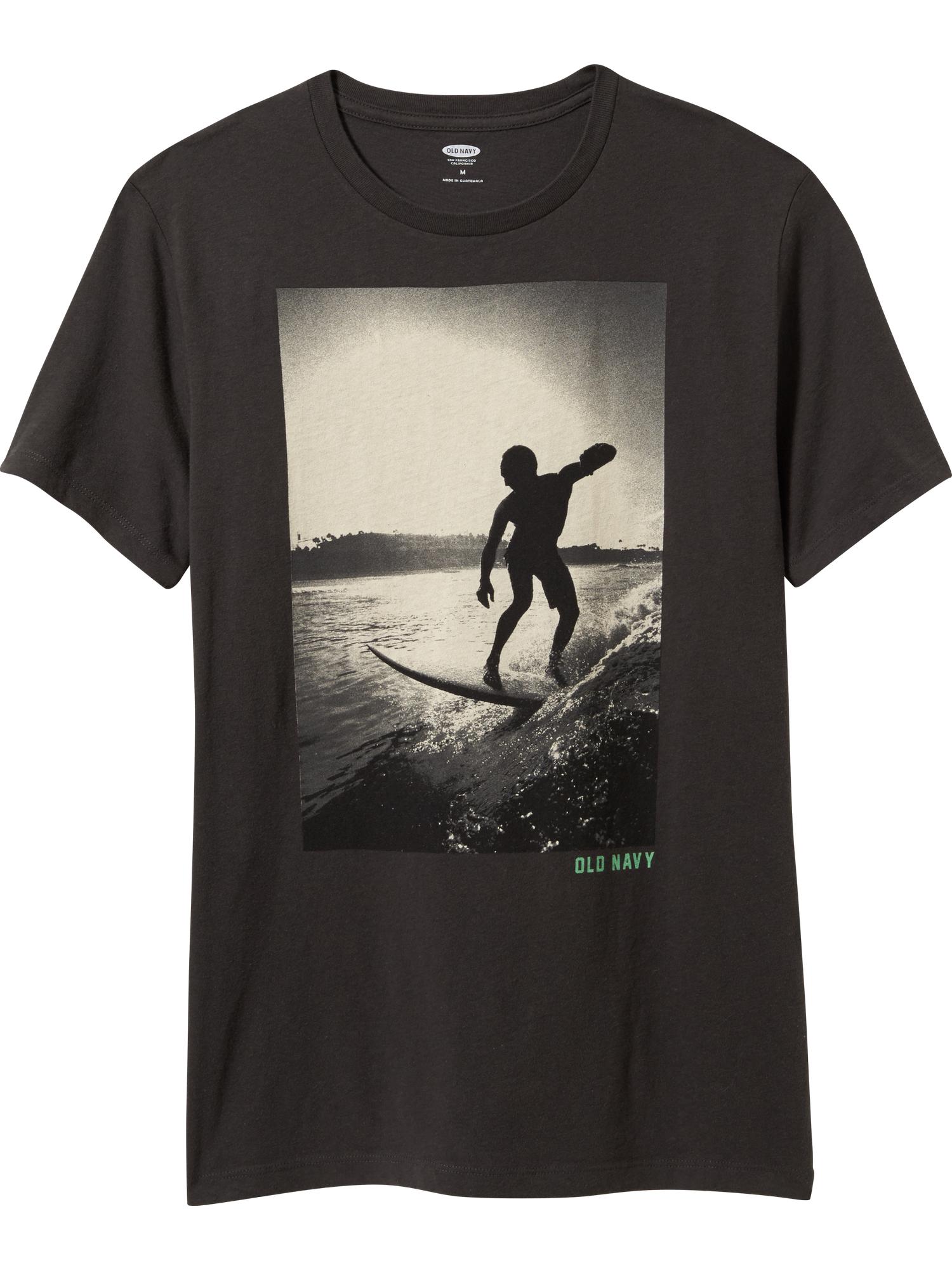 Men's Surf-Graphic Tees | Old Navy
