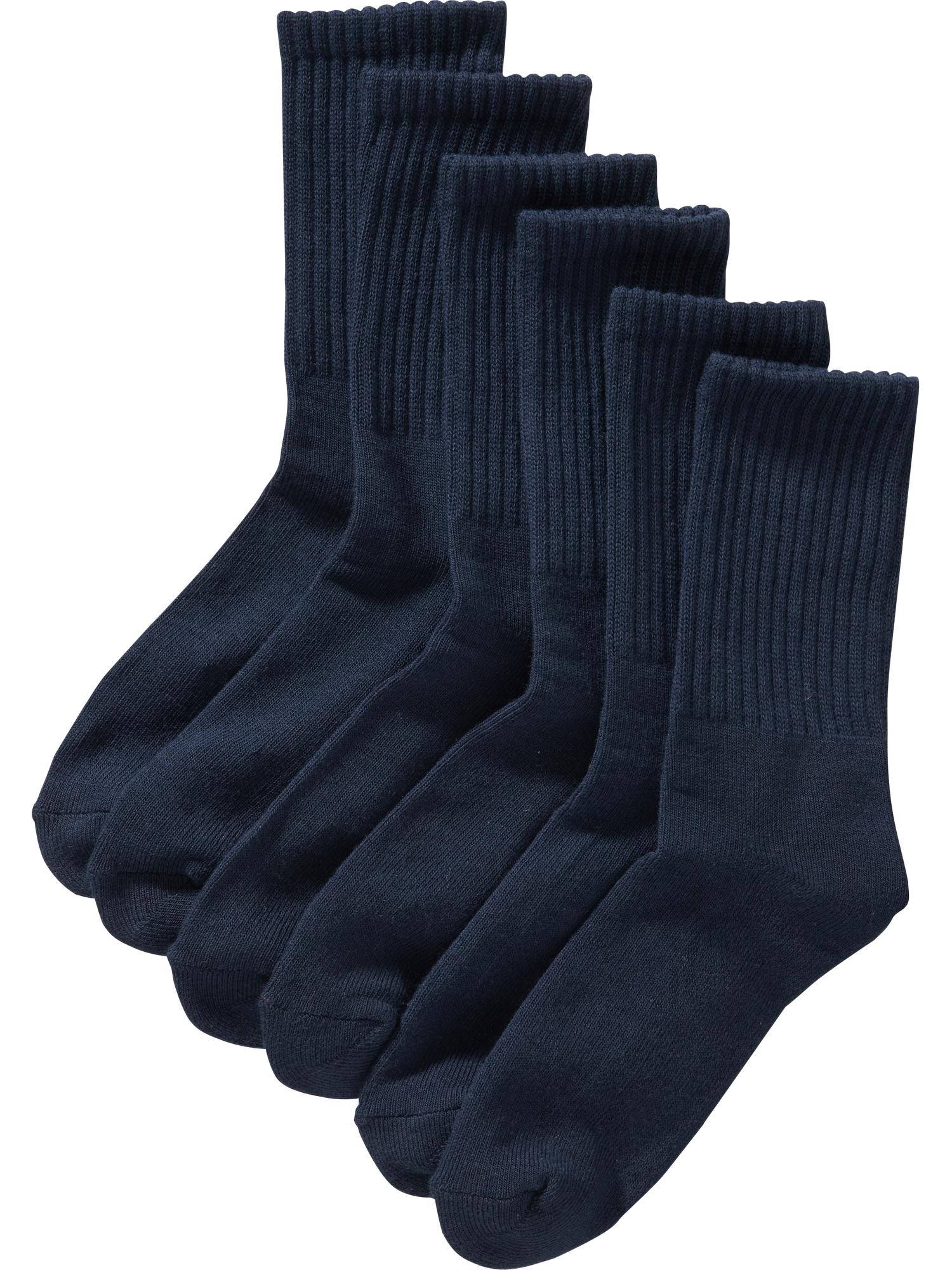 Boys Uniform Crew Sock 3-Packs | Old Navy