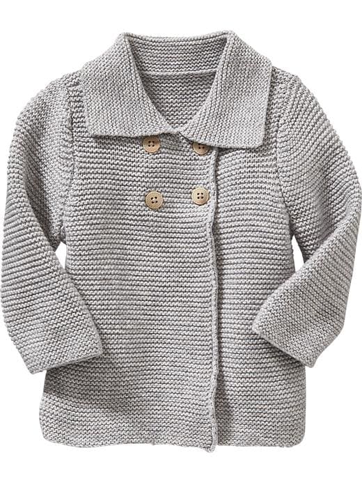 View large product image 1 of 1. Double-Breasted Cardigans for Baby