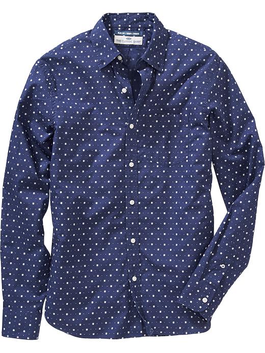 View large product image 1 of 1. Slim-Fit Classic Shirt for Men