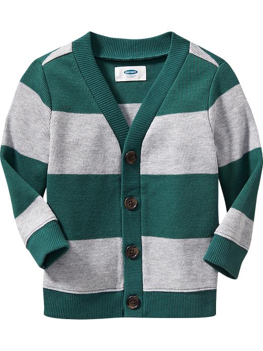 View large product image 1 of 1. Striped Cardigans for Baby