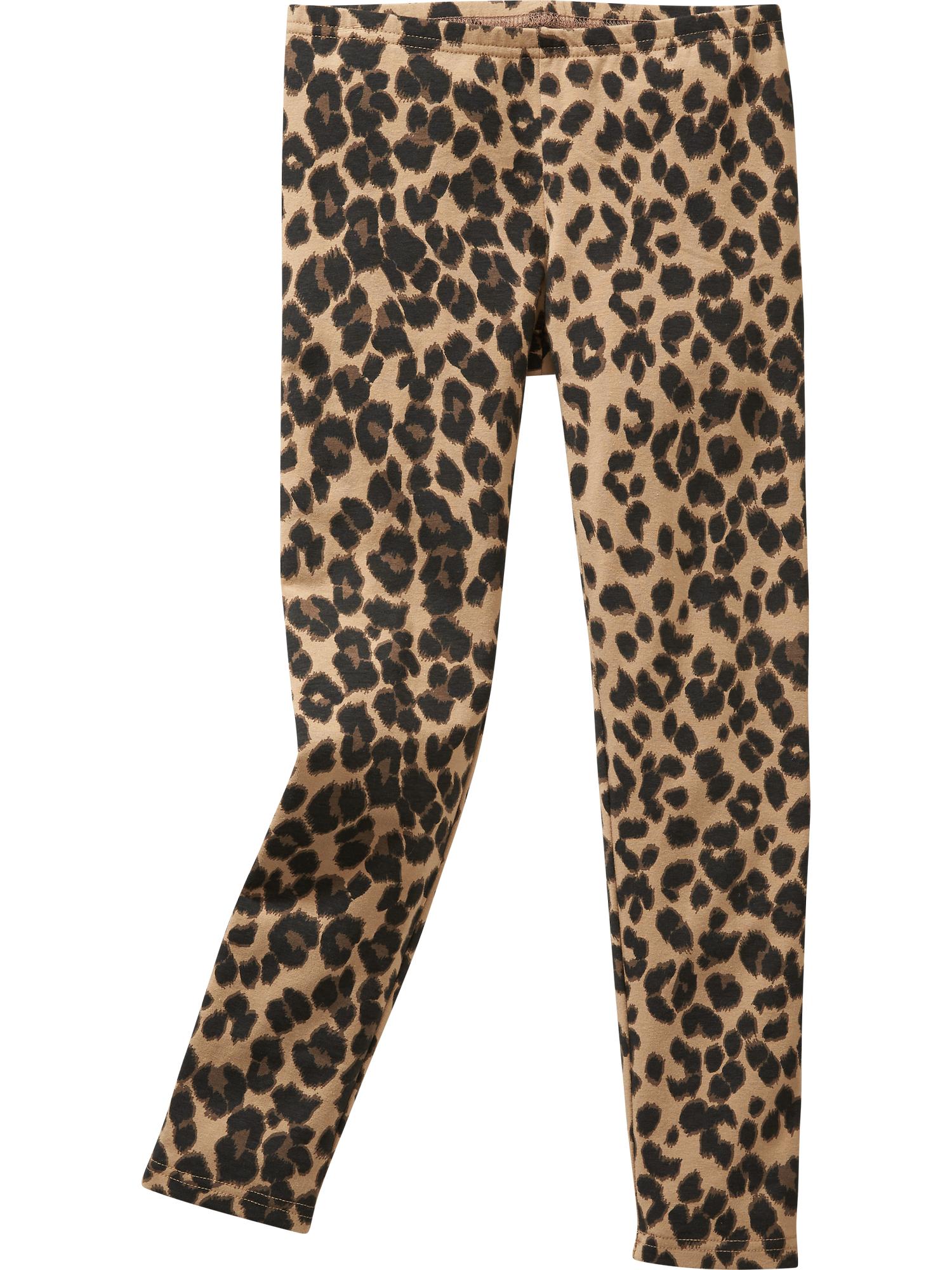 NWT Old Navy High-Rise Printed Jersey Leggings Pants Black Leopard Women  Medium | eBay