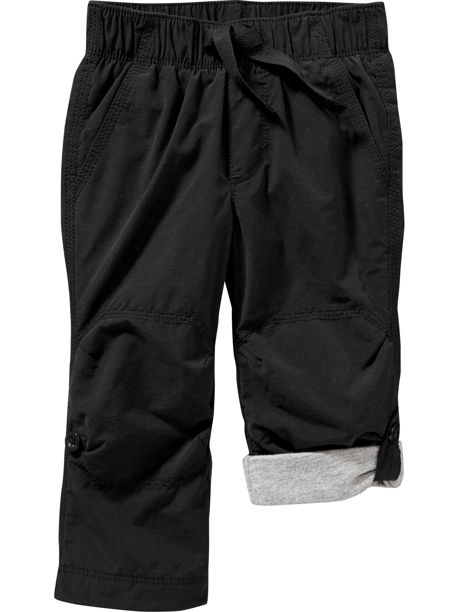 Jersey-Lined Convertible Pants for Toddler | Old Navy