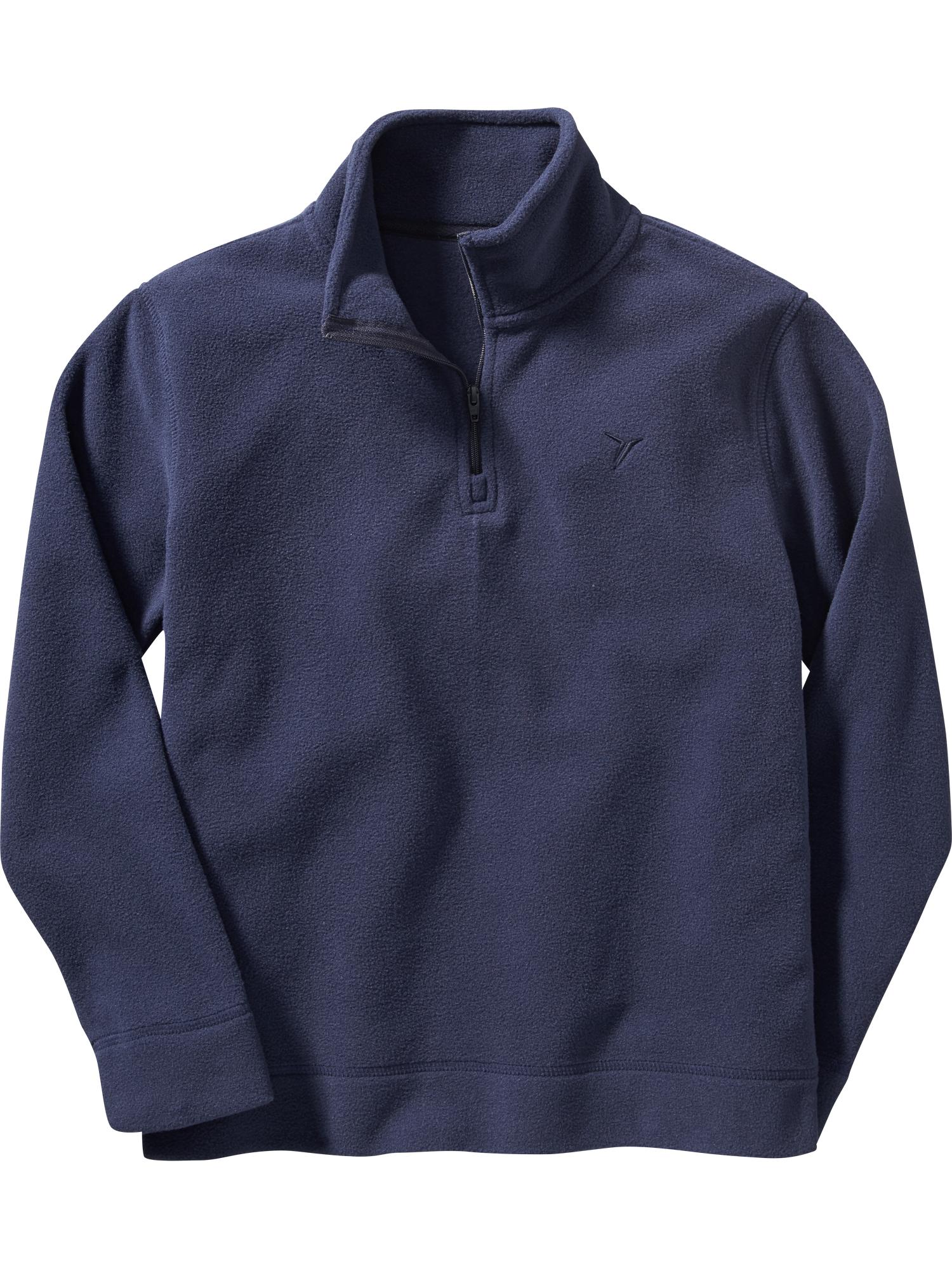Boys Performance Fleece HalfZip Pullovers Old Navy
