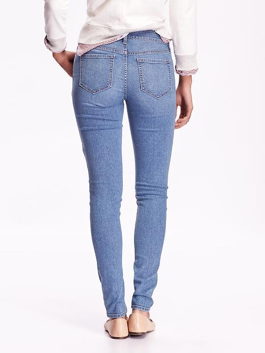 View large product image 2 of 3. Mid-Rise Wow Super Skinny Jeans for Women