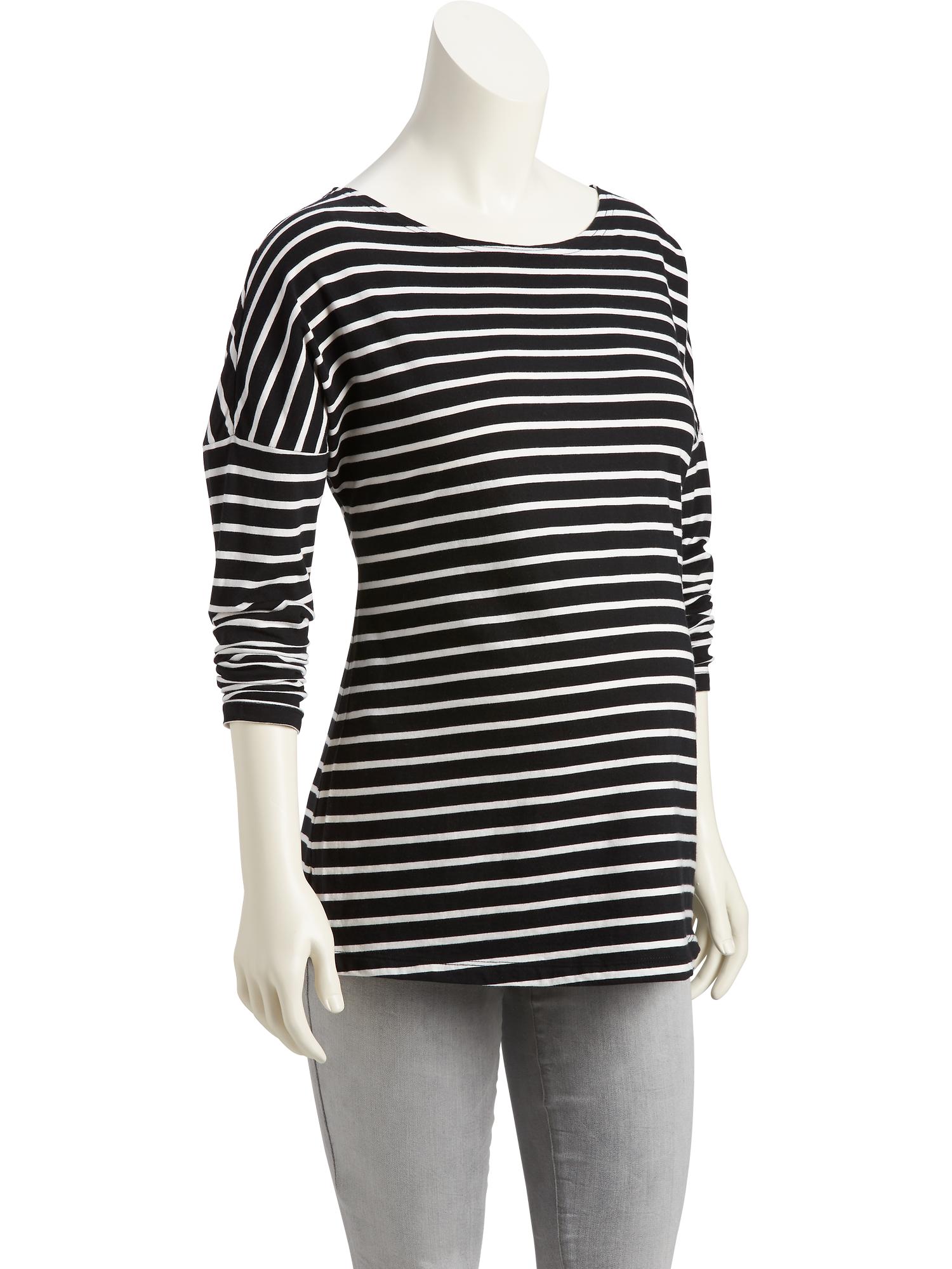 Maternity Striped Tee | Old Navy