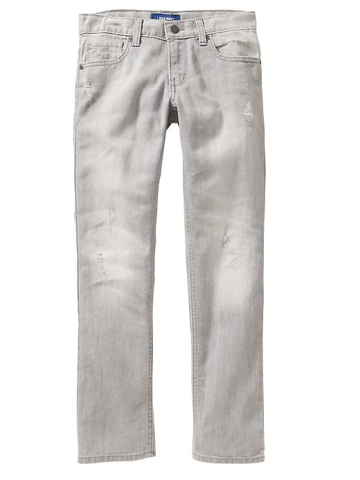View large product image 1 of 2. Boys Distressed Skinny Jeans