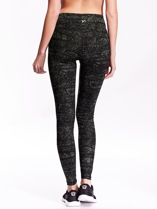 High-Rise Printed Compression Leggings for Women | Old Navy