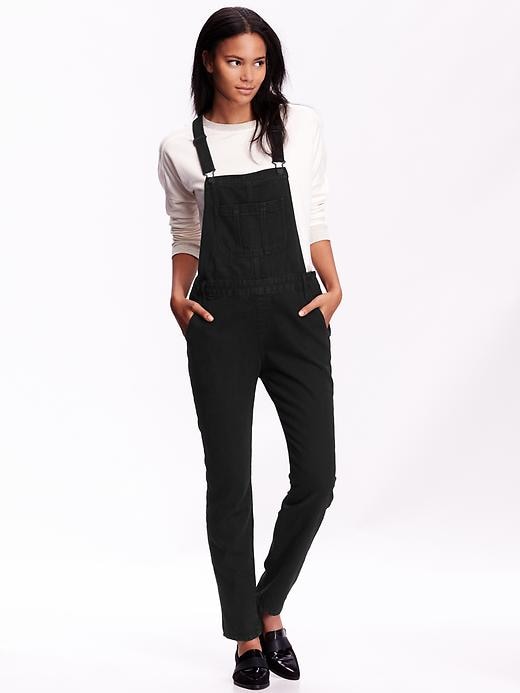 View large product image 1 of 3. Black Overalls