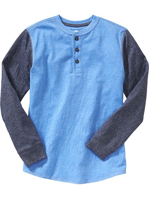 Boys ColorBlock Henley Old Navy