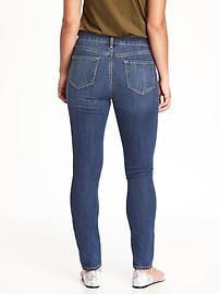View large product image 3 of 3. Mid-Rise Curvy Skinny Jeans for Women
