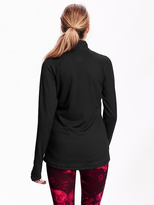 View large product image 2 of 2. 1/4-Zip Performance Pullover for Women