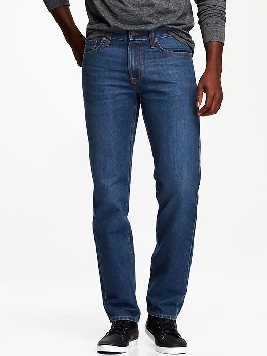 View large product image 1 of 2. Slim Straight-Leg Jeans for Men
