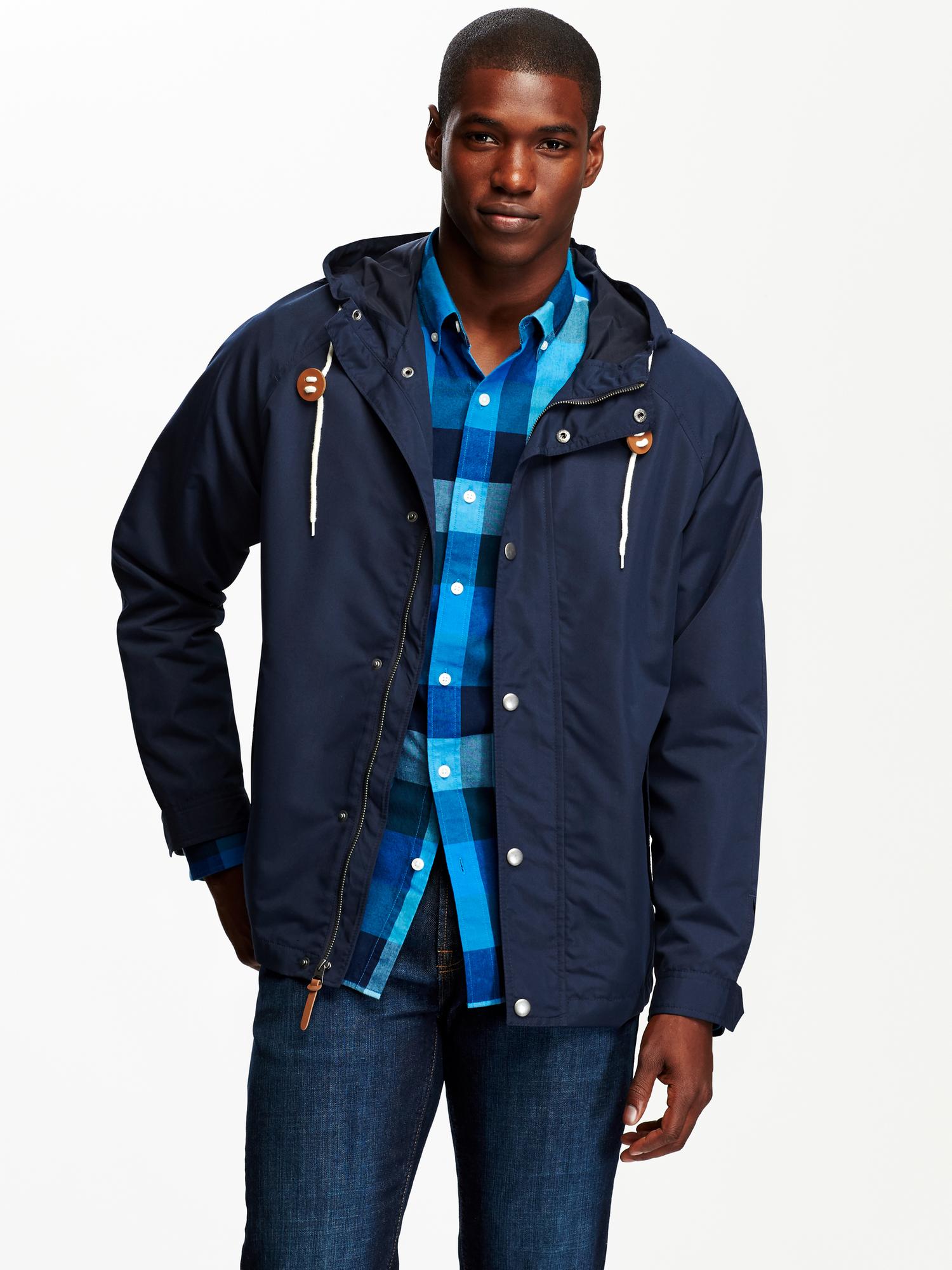 ジャケット・アウター 00s OLDNAVY Cotton Check Anorak jacket Old Navy 2000s Cotton Check Anorak Jacket, L, Used, No