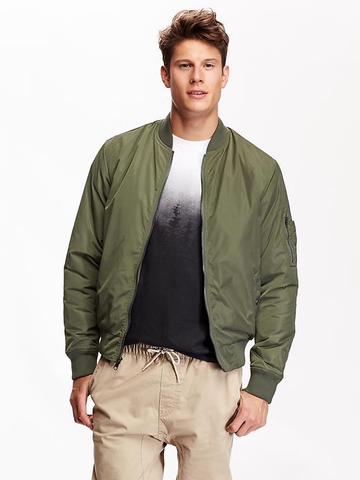 View large product image 1 of 2. Men's Bomber Jacket