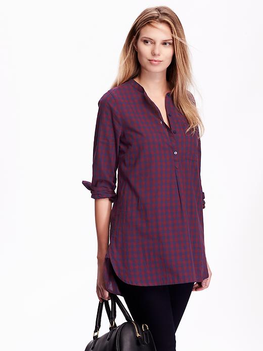 Old Navy Womens Plaid Tunic Pullover | Shop Your Way: Online Shopping ...
