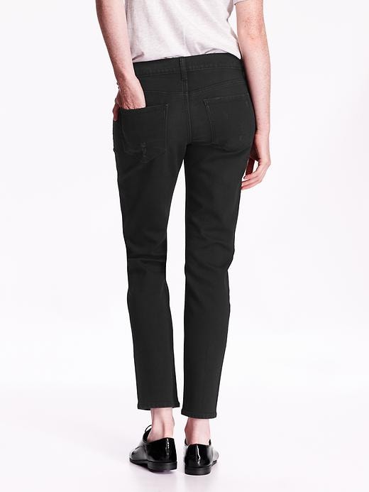Image number 2 showing, Boyfriend Skinny Ankle Jeans