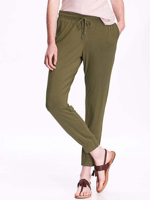 Women's Cuffed Soft Pants | Old Navy