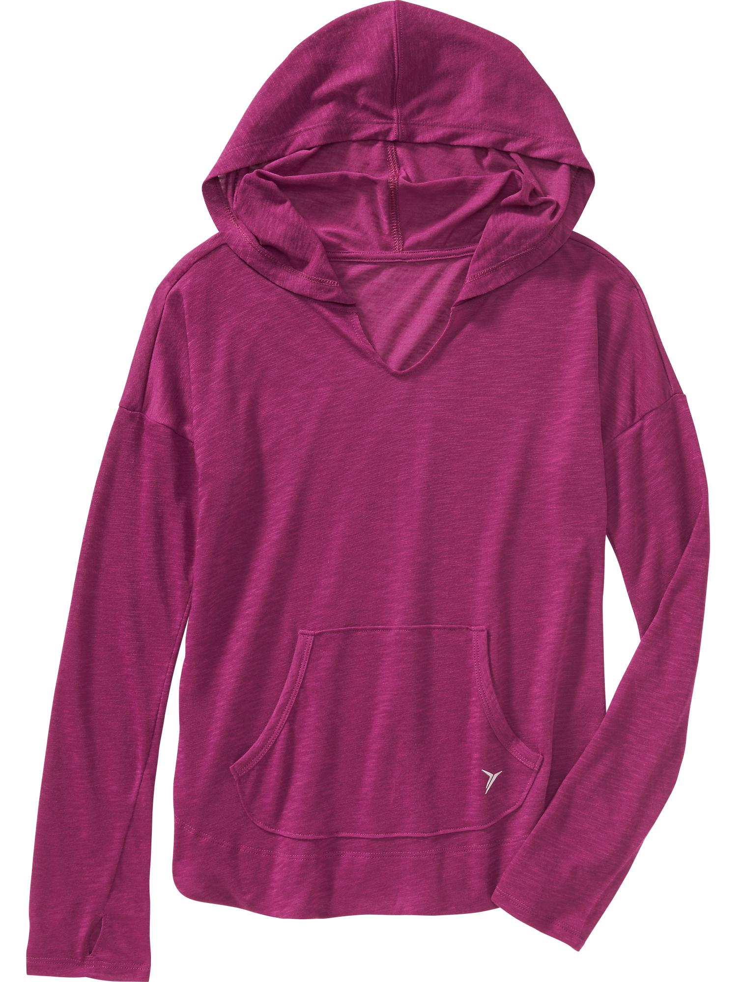 SlubKnit Hoodie for Girls Old Navy