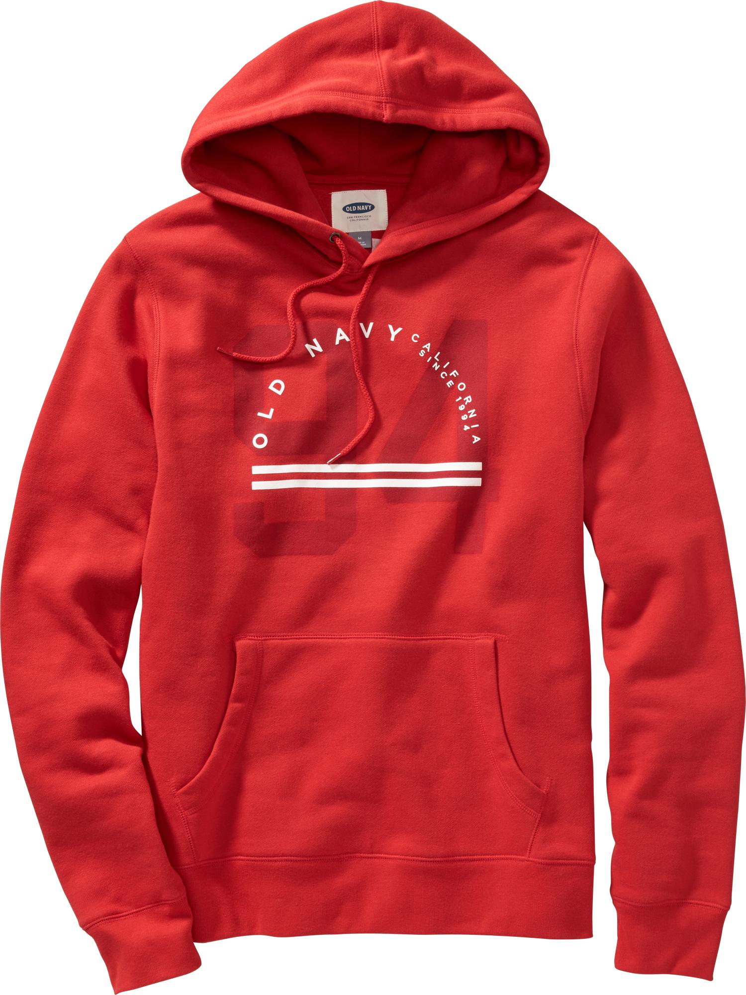 Men's Logo Pullover Hoodies | Old Navy