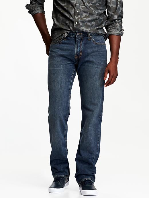 View large product image 1 of 1. Straight-Fit Jeans for Men