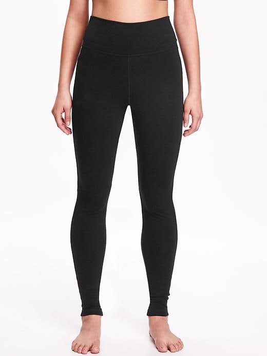 View large product image 1 of 3. Adjustable-Rise Go-Dry Yoga Pants for Women