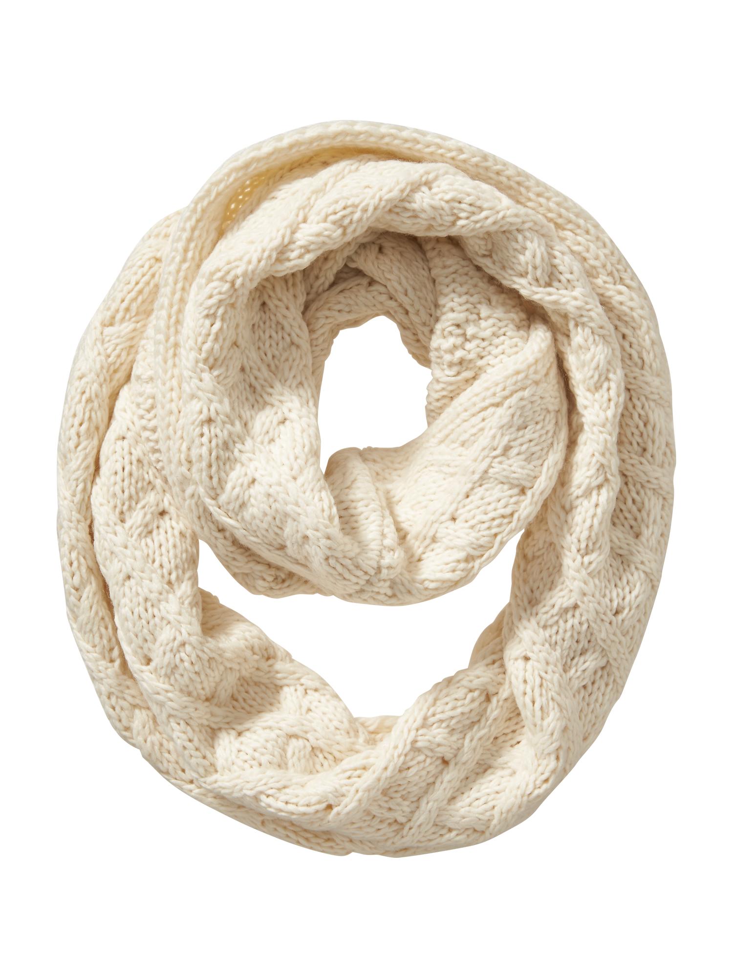 CableKnit Infinity Scarf Old Navy