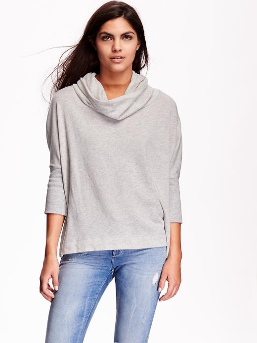 View large product image 1 of 2. Funnel-Neck Sweatshirt