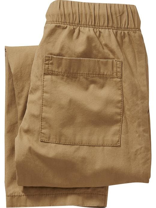 View large product image 2 of 2. Pull-On Canvas Pants