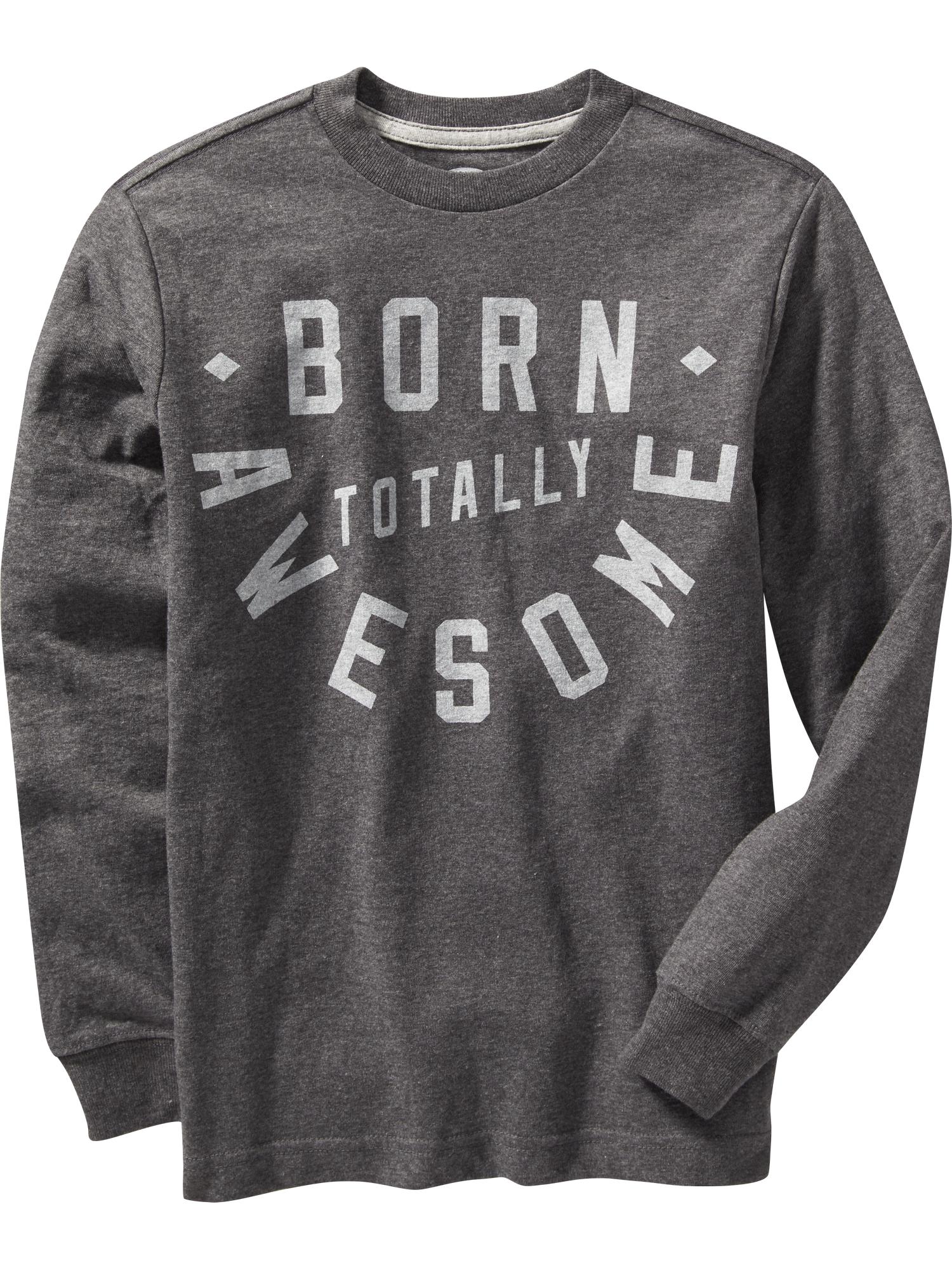 Boys Long-Sleeve Graphic Tee | Old Navy
