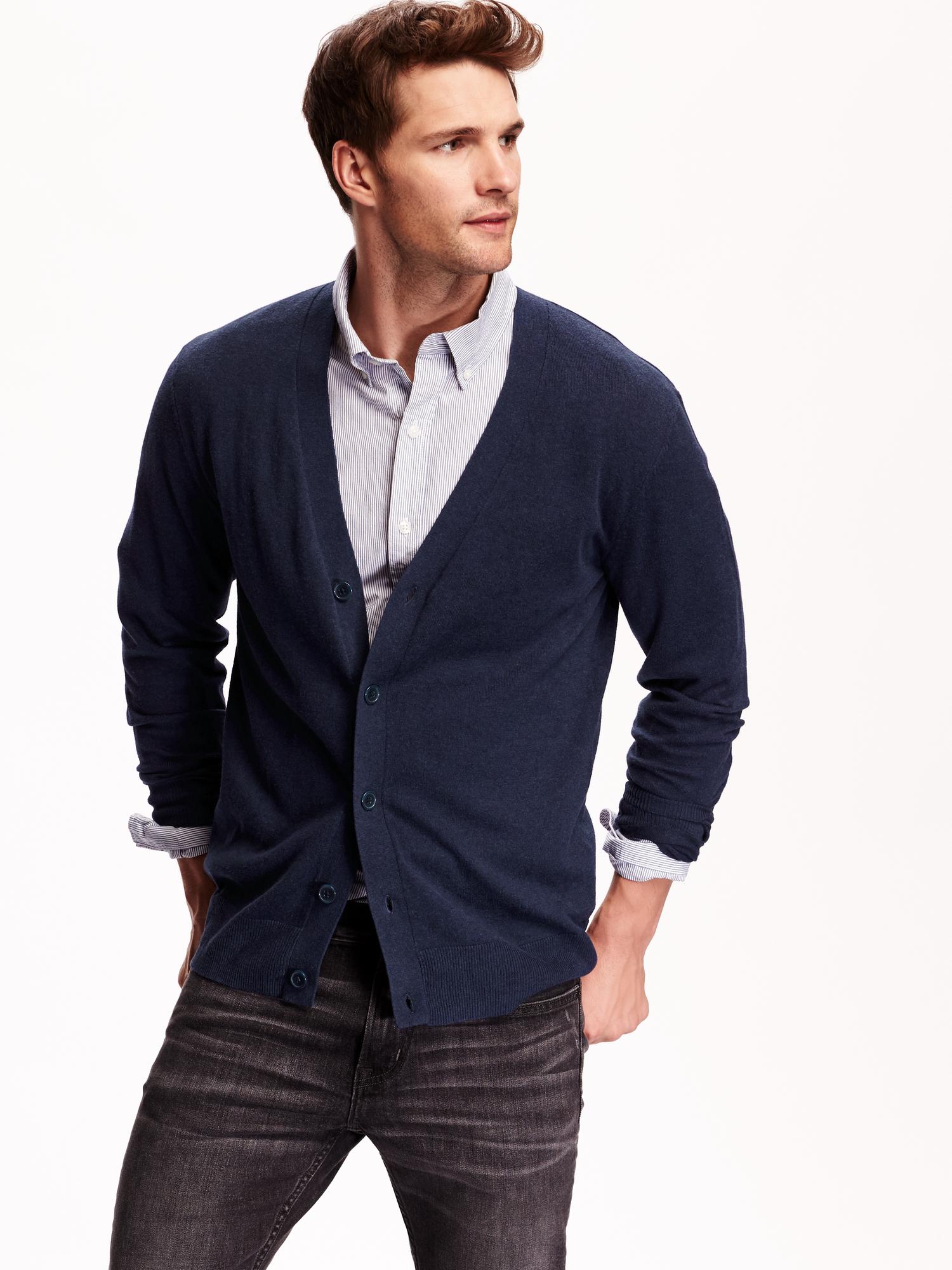 Men's V-Neck Cardigans | Old Navy