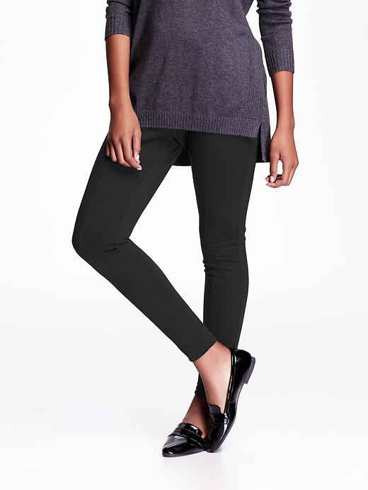 View large product image 1 of 2. Women's Ponte-Knit Leggings
