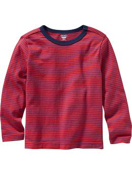 Long-Sleeve Striped Tees for Baby | Old Navy