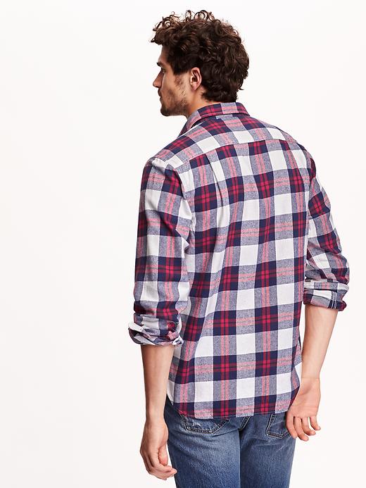 View large product image 2 of 3. Regular-Fit Plaid Flannel Shirt