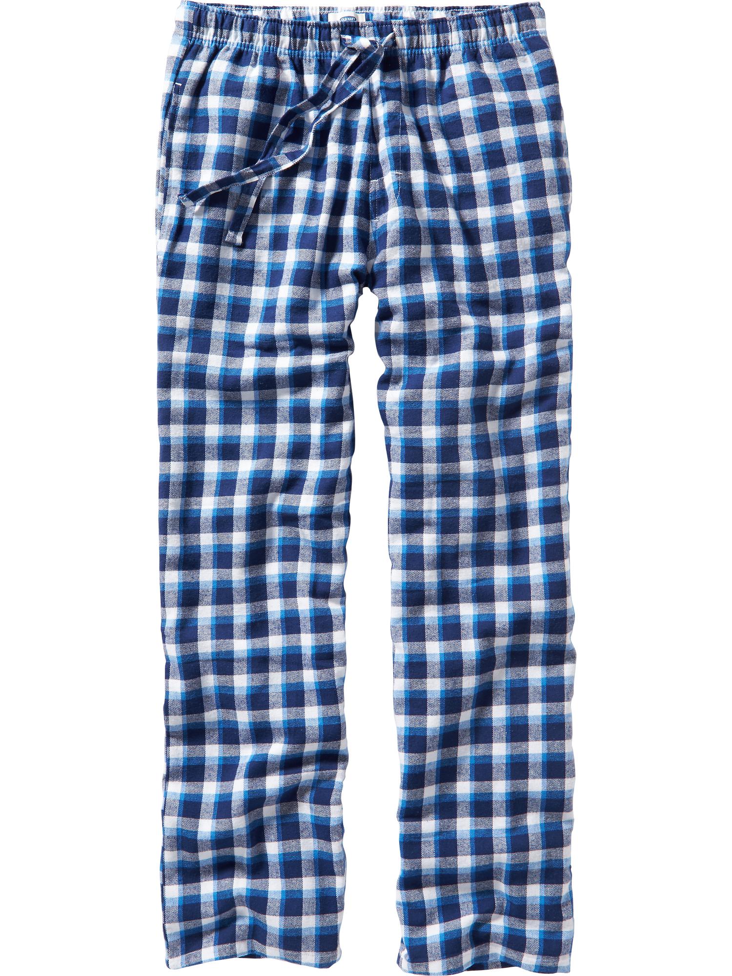 Men's Plaid Flannel PJ Pants Old Navy