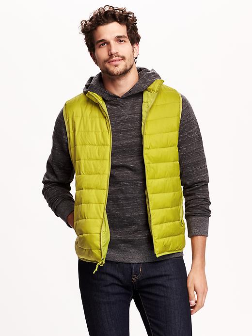 View large product image 1 of 2. Men's Lightweight Quilted Vest
