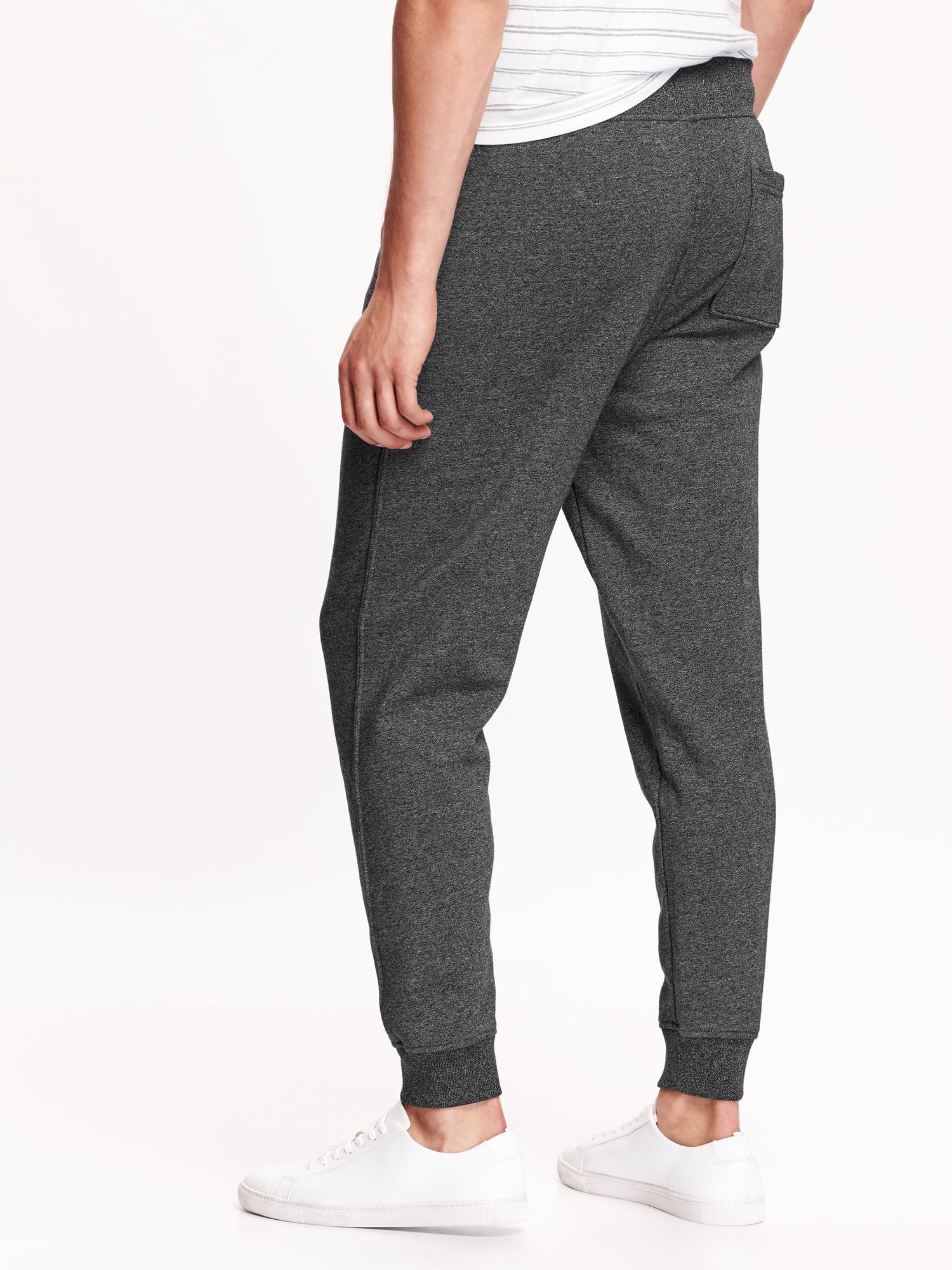 Charcoal Gray slim fit jogger pants Men's Jogger fashion sweat pants M-2XL 