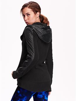 View large product image 2 of 2. Go-Warm Max Nylon-Hood Fleece Jacket for Women