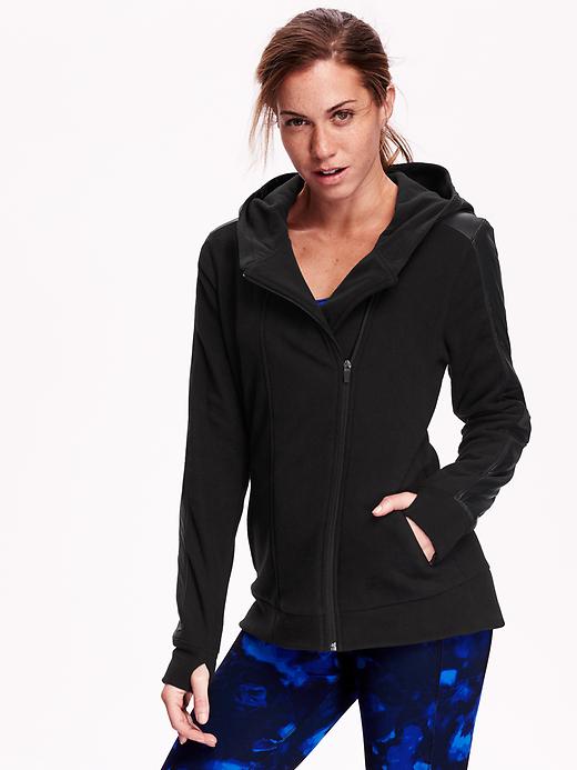 View large product image 1 of 2. Go-Warm Max Nylon-Hood Fleece Jacket for Women